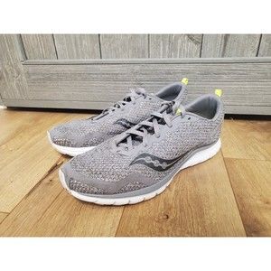 Saucony Mens Liteform Feel S30008-21 Gray Lace Up Running Shoes Size US 13